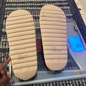 Bottom of the Yeezy slides